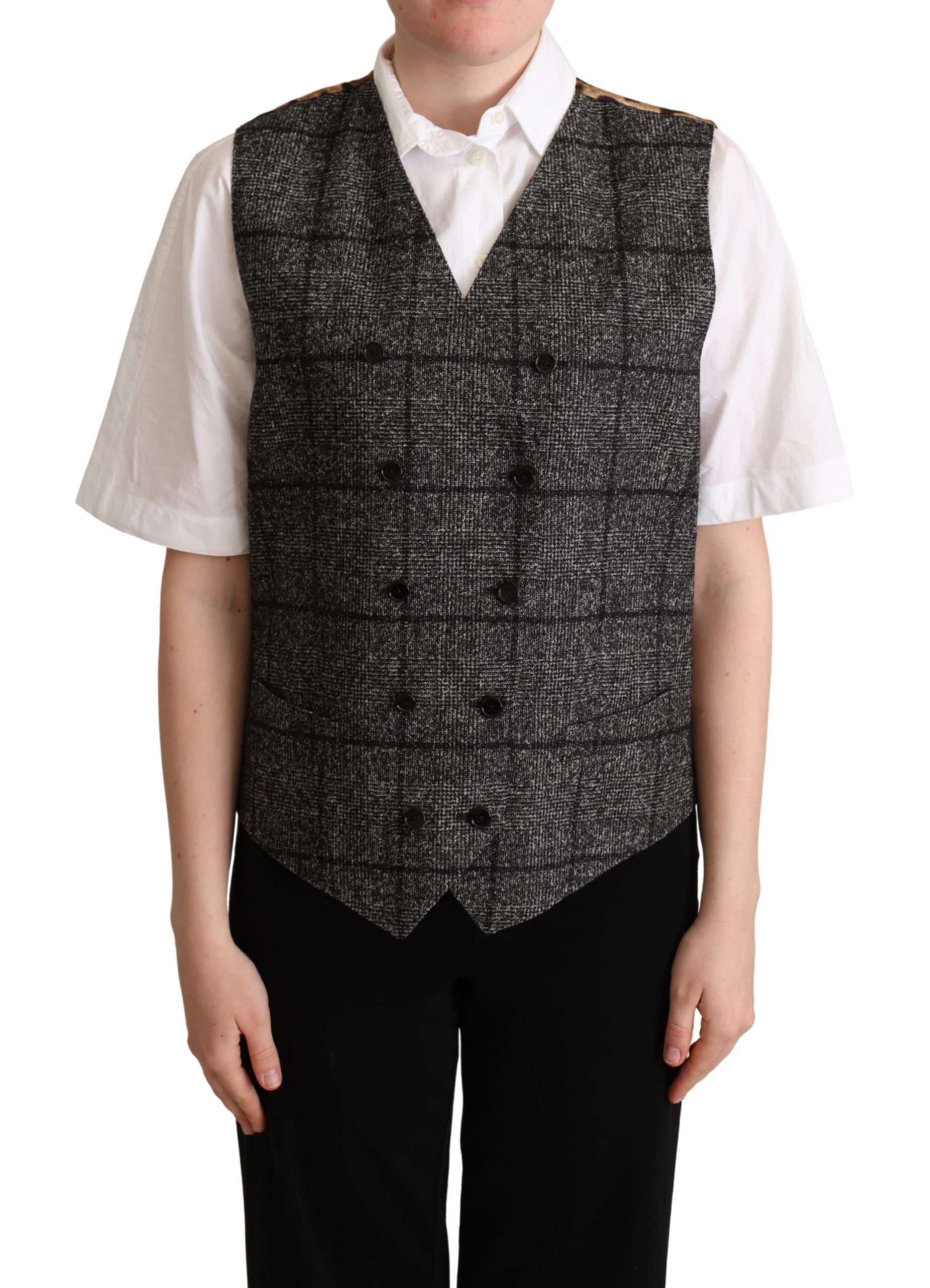 Dolce & Gabbana Grey Waistcoats for Women