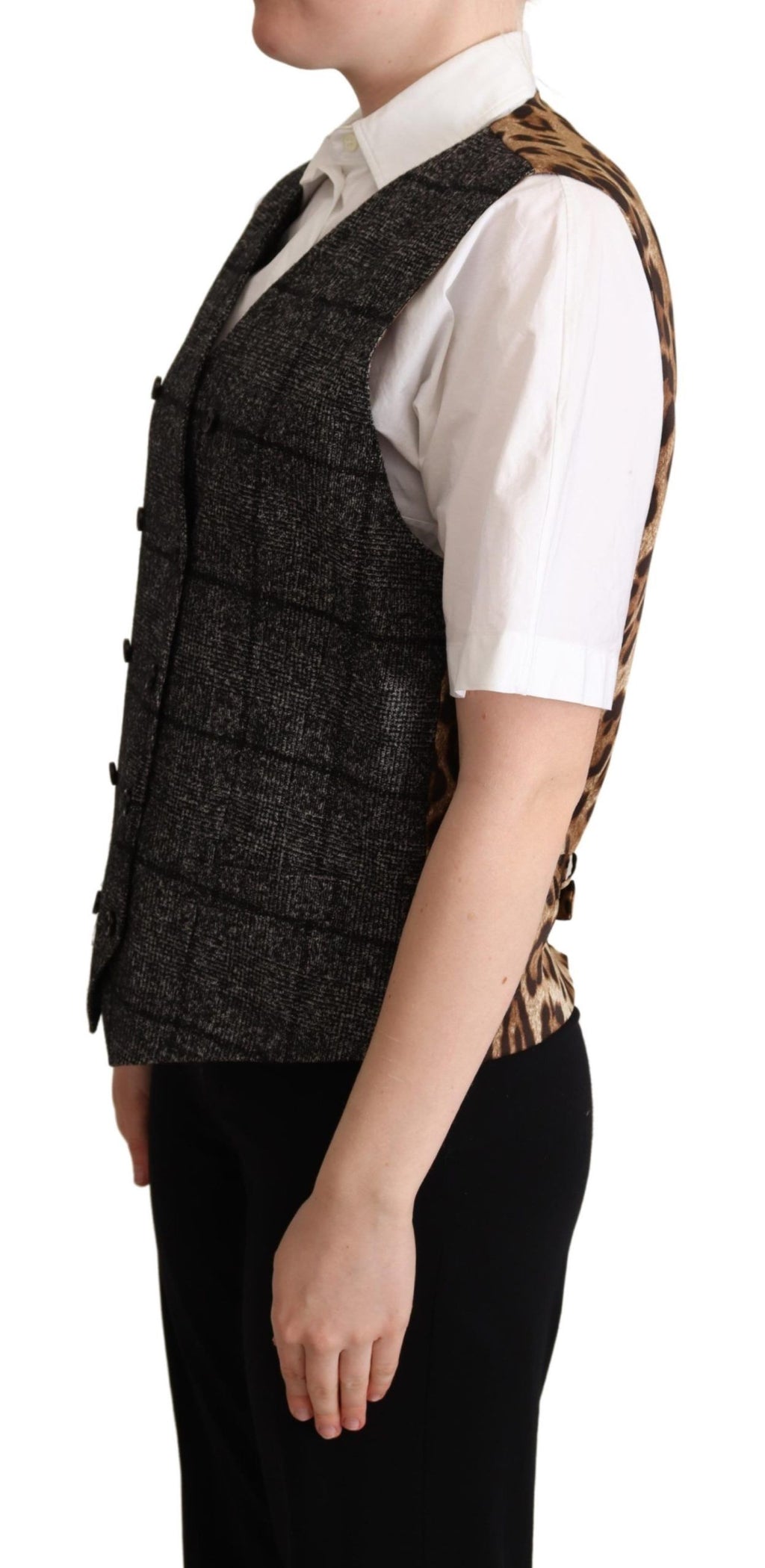 Dolce & Gabbana Grey Waistcoats for Women alternate view