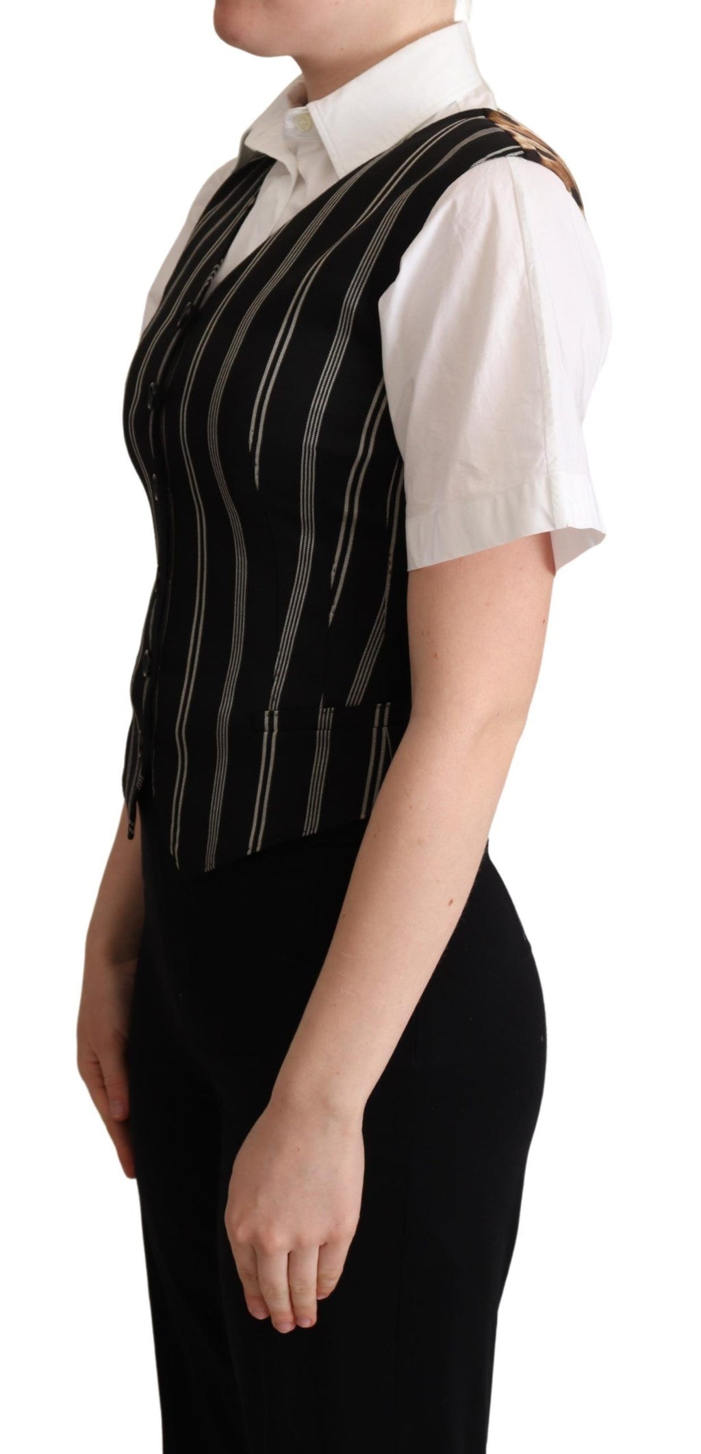 Dolce & Gabbana Black Waistcoats for Women alternate view