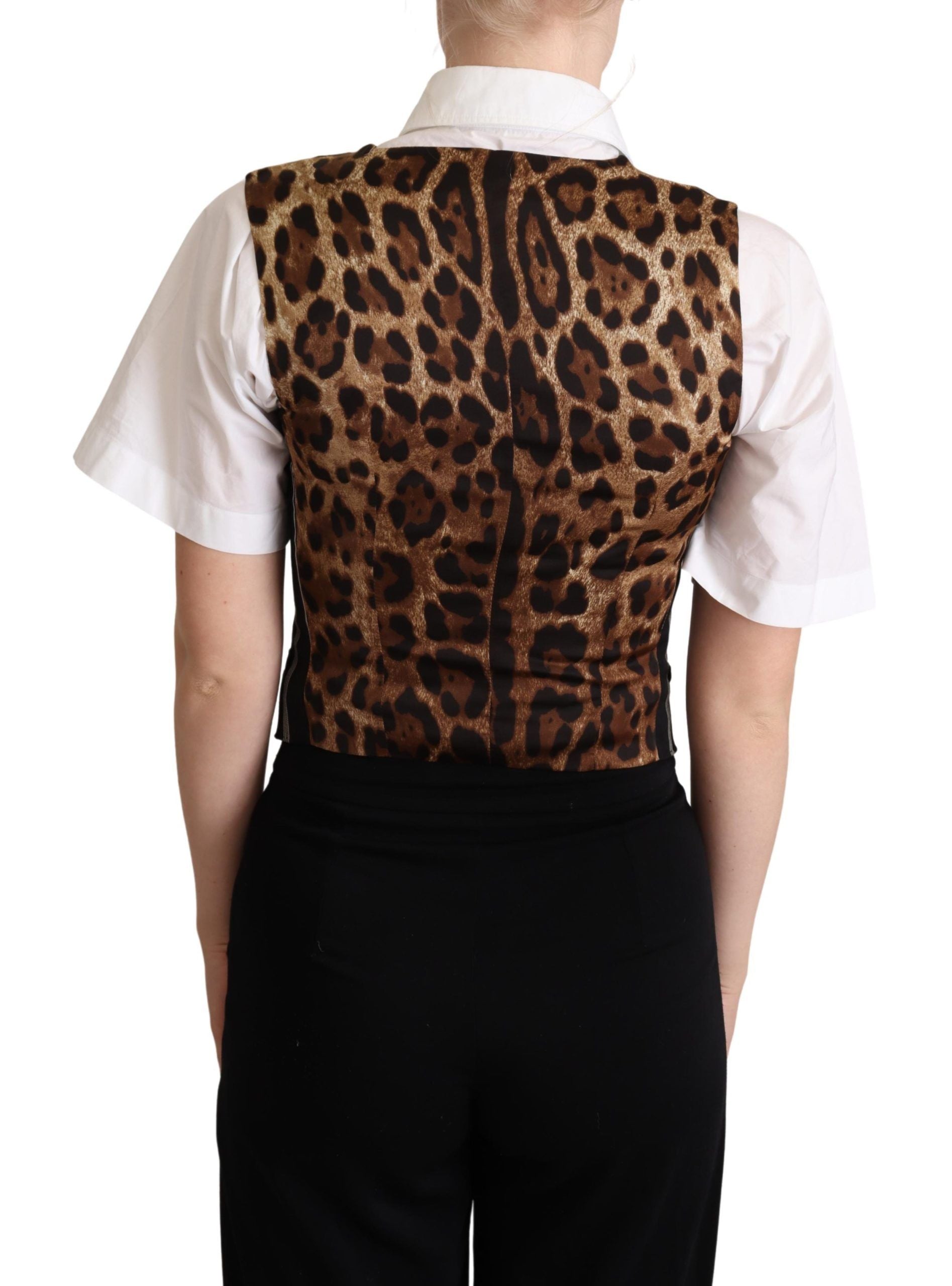 Dolce & Gabbana Black Waistcoats for Women detail view