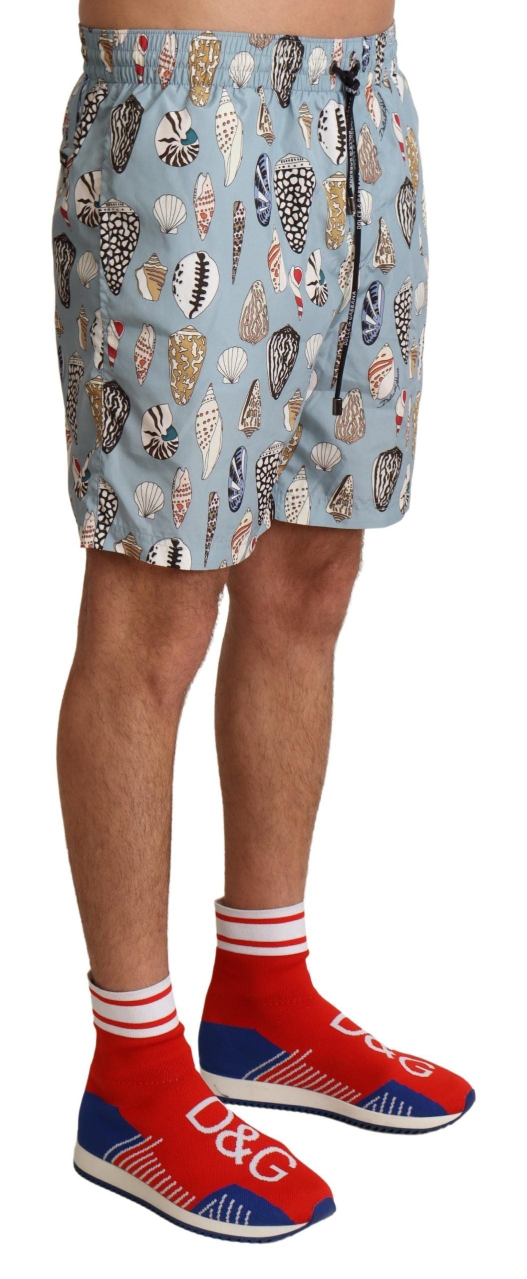 Dolce & Gabbana Blue Swim Shorts for Men alternate view