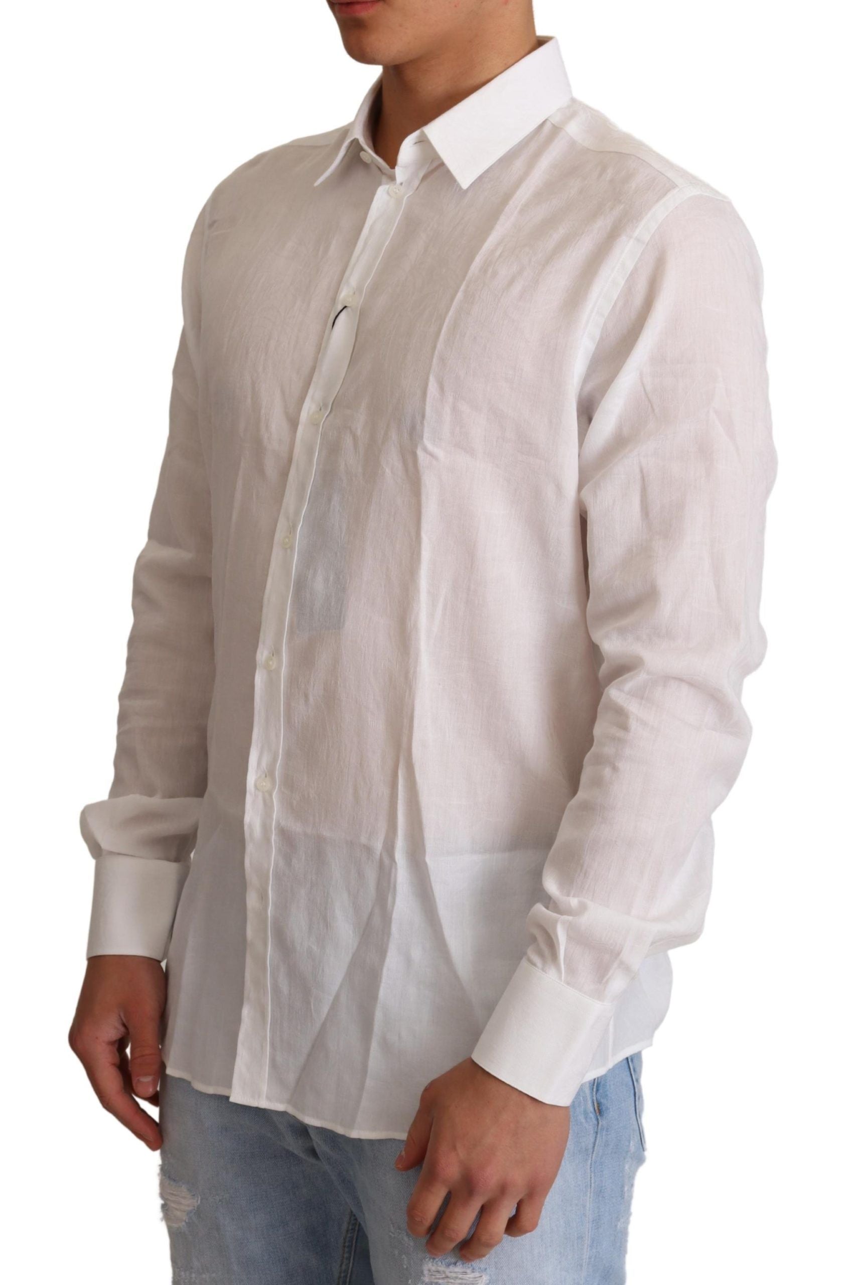 Dolce & Gabbana White Dress Shirt for Men alternate view