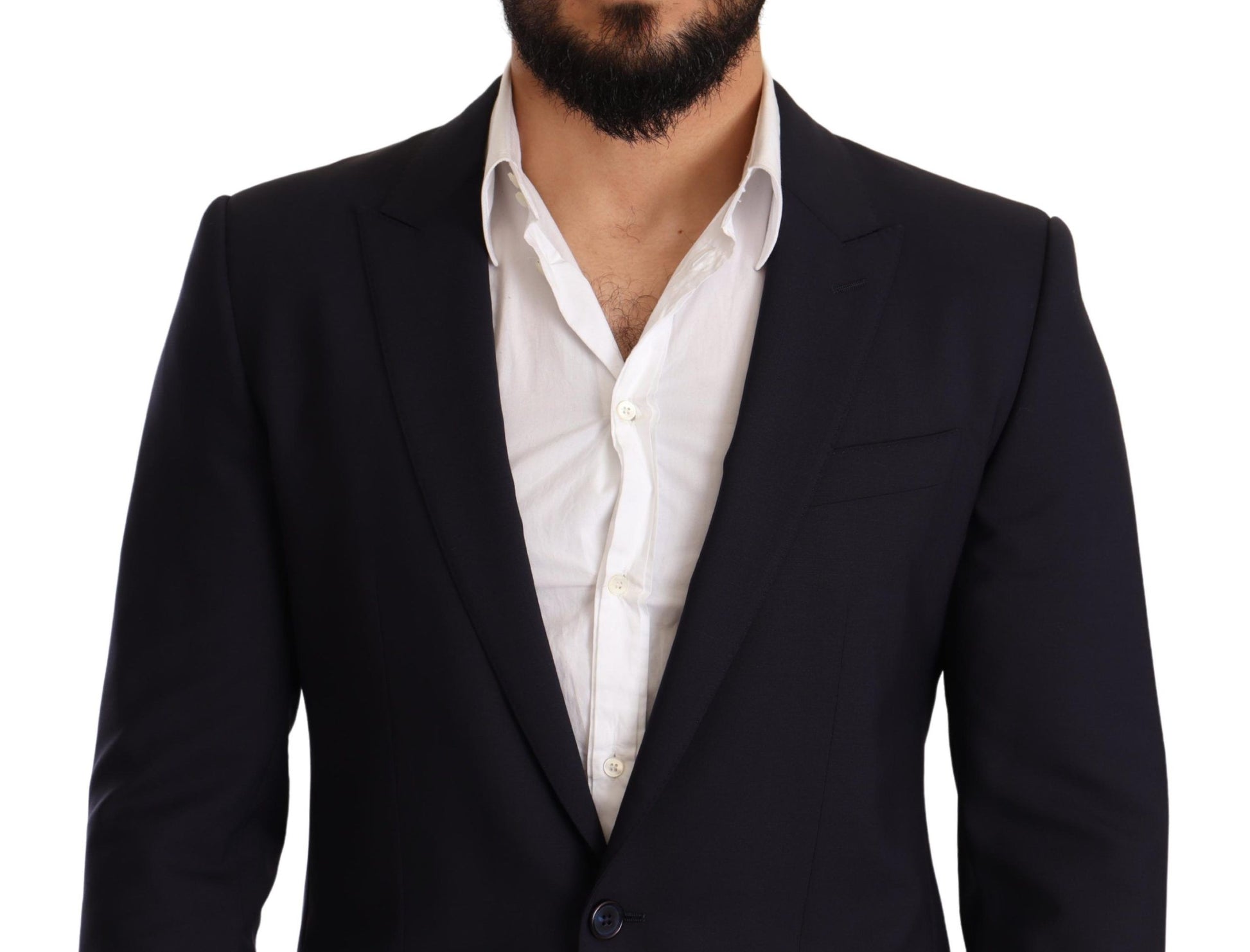 Dolce & Gabbana Blue Blazer for Men detail view