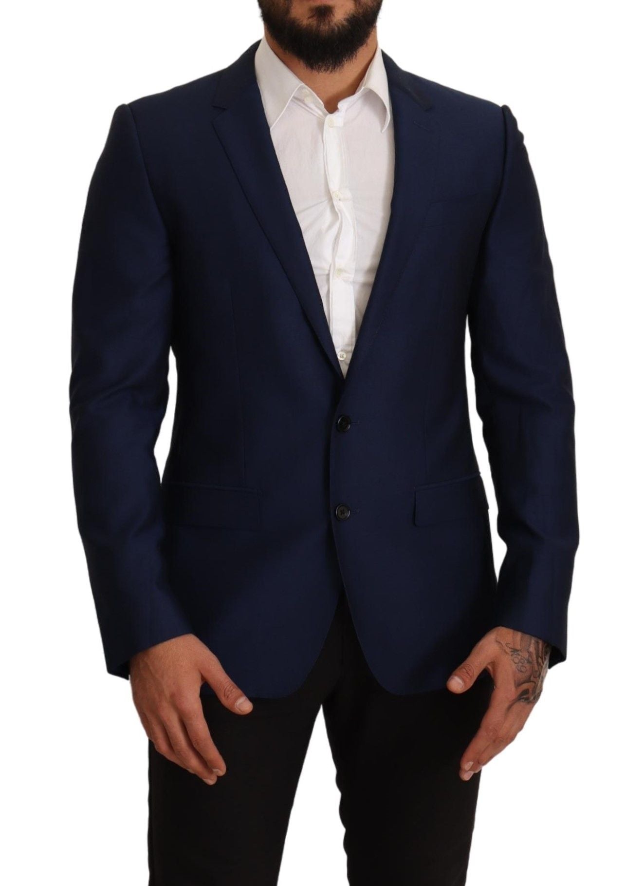 Dolce & Gabbana Blue Blazer for Men detail view