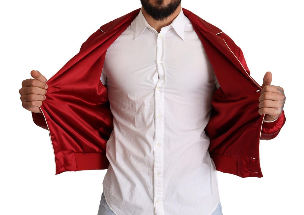 Dolce & Gabbana Red Bomber for Men additional view