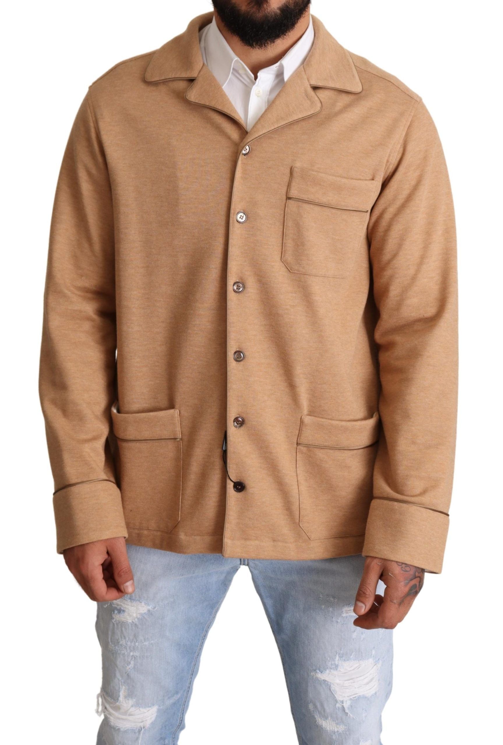 Dolce & Gabbana Blue Coat for Men