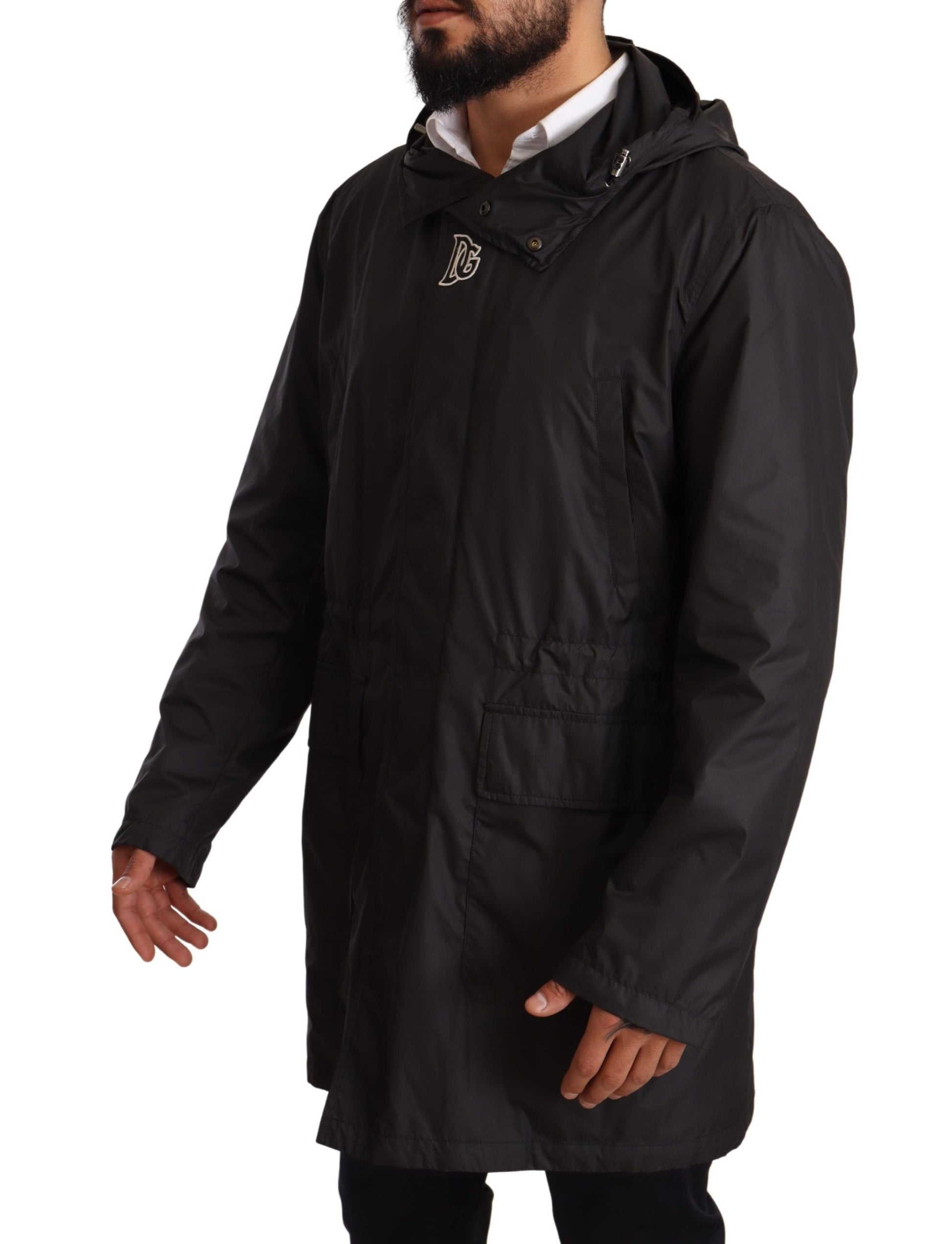 Dolce & Gabbana Black Trench Coats for Men alternate view