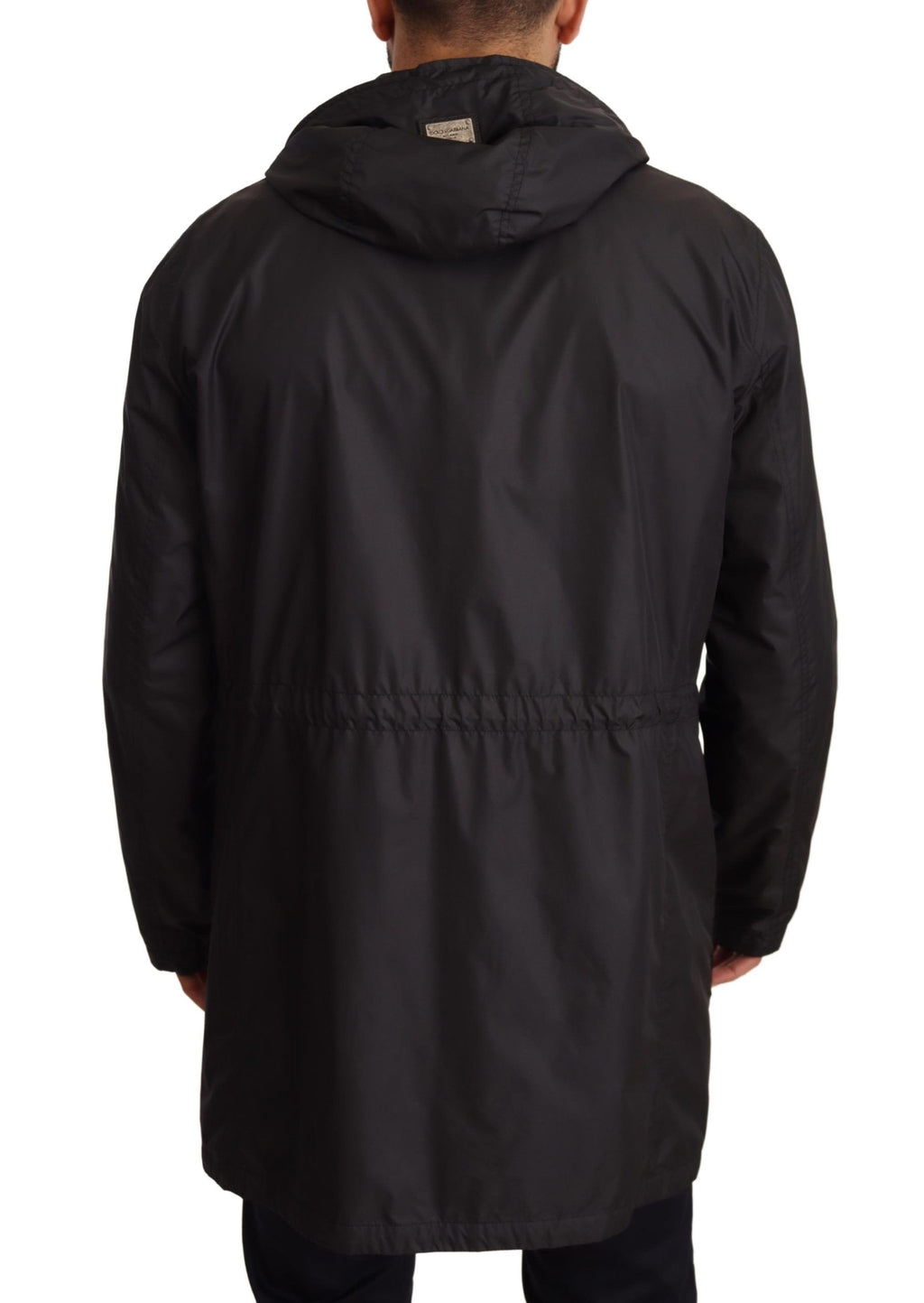 Dolce & Gabbana Black Trench Coats for Men detail view