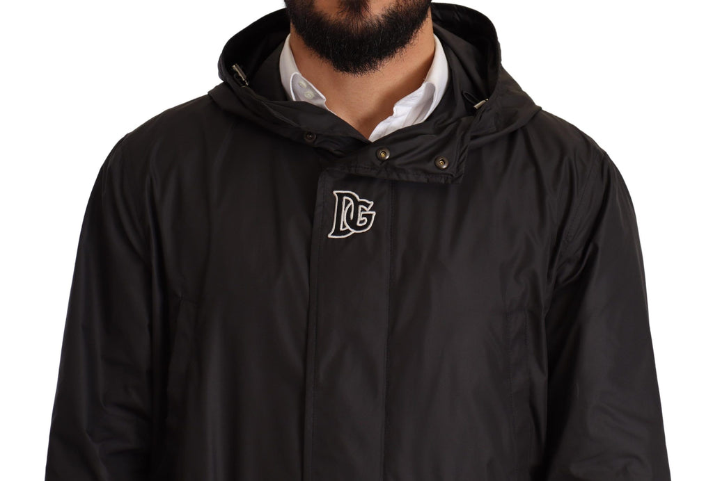 Dolce & Gabbana Black Trench Coats for Men additional view