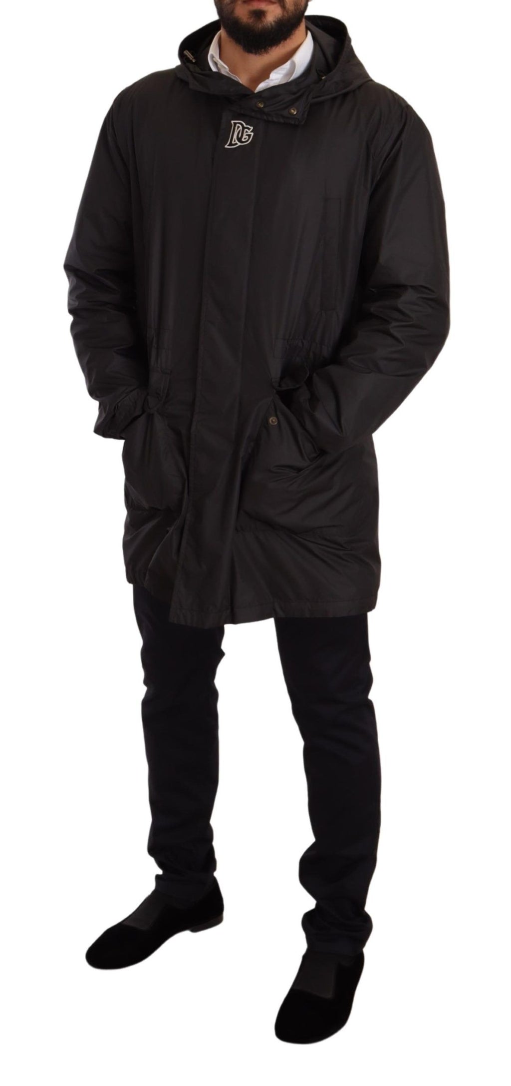 Dolce & Gabbana Black Trench Coats for Men additional view