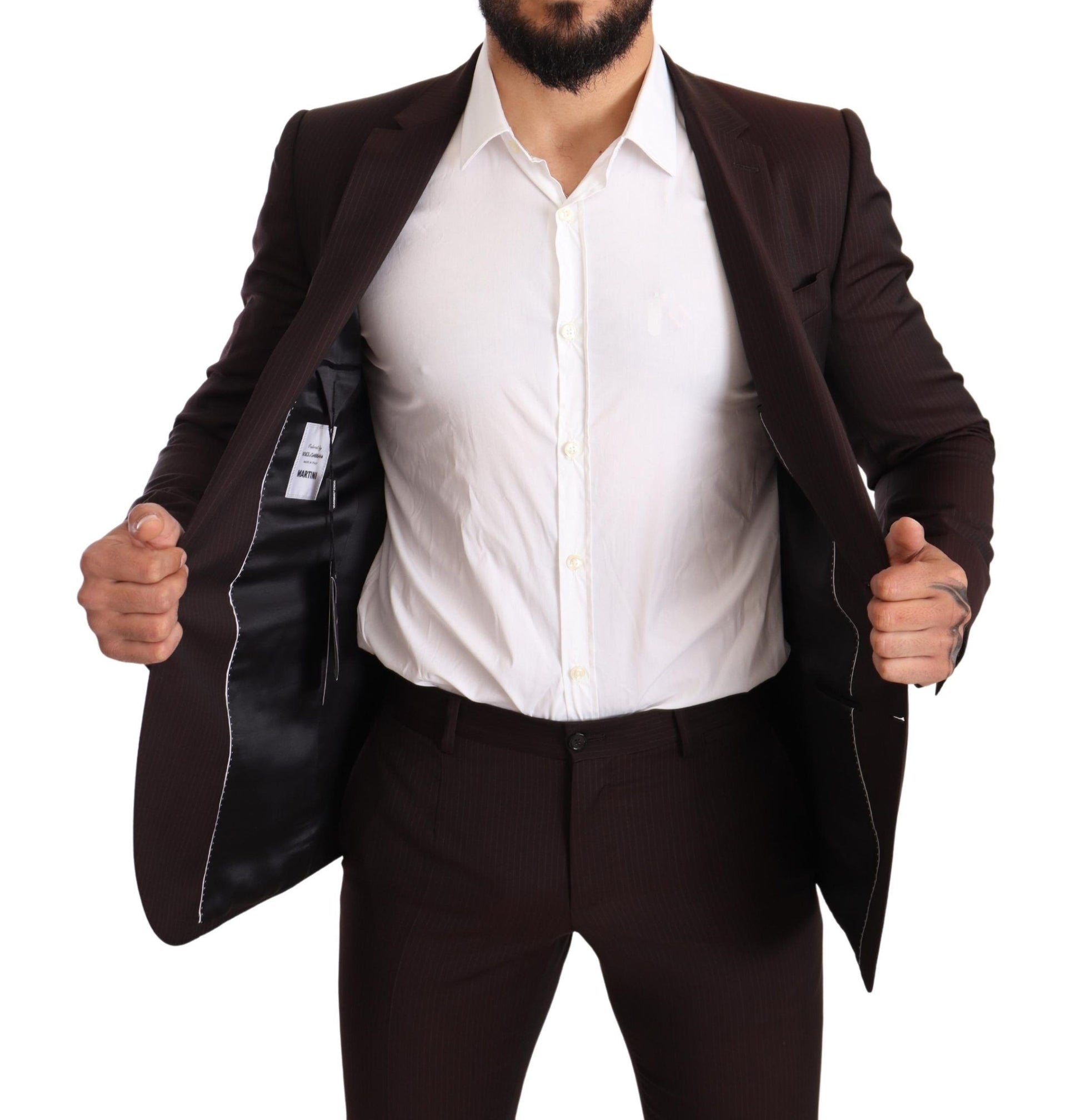 Dolce & Gabbana Red Two Piece Suits for Men additional view