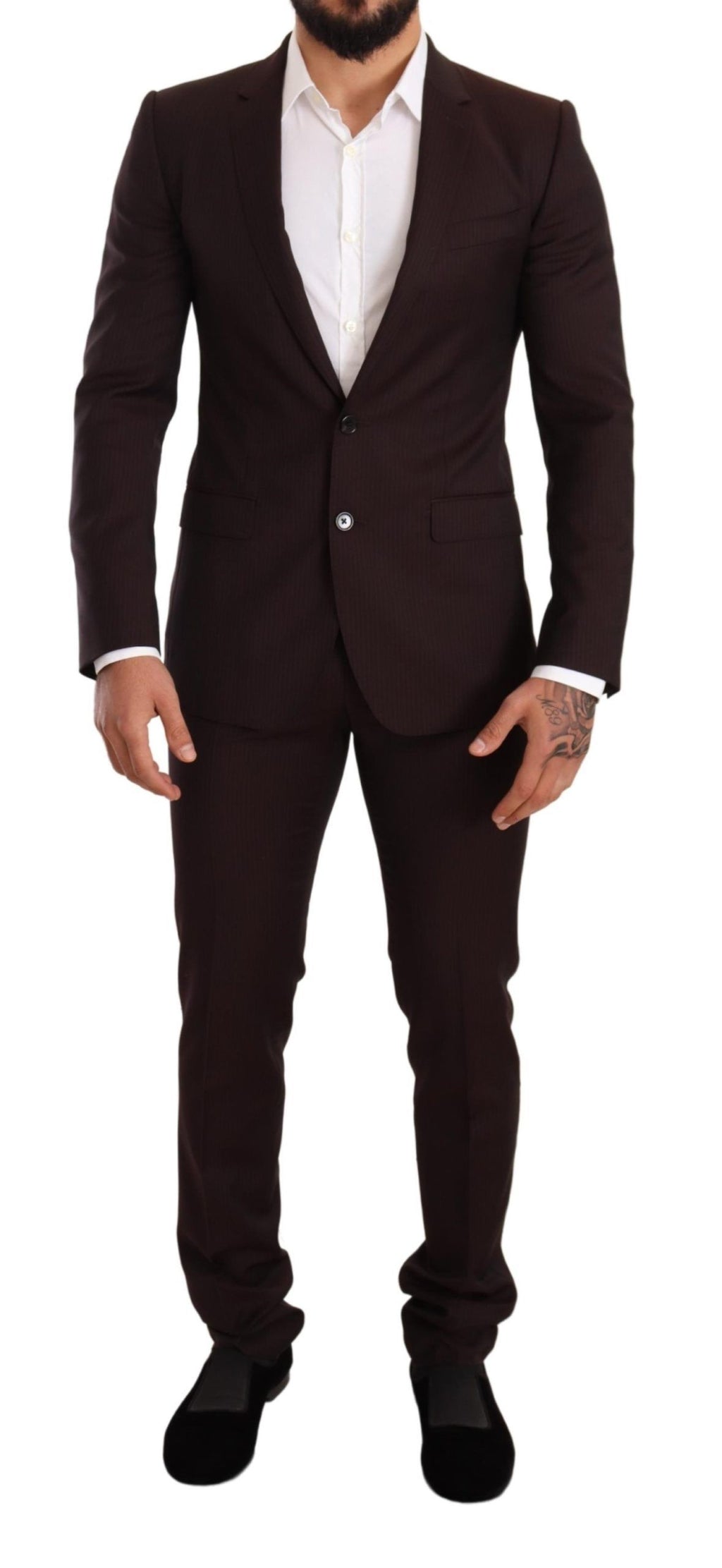 Dolce & Gabbana Red Two Piece Suits for Men