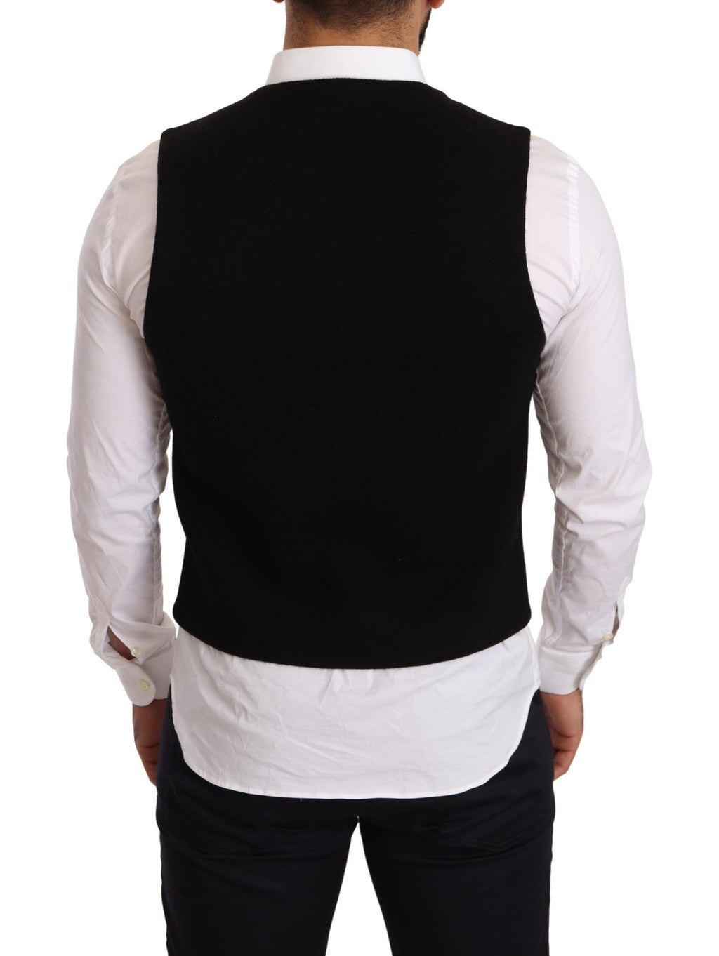 Dolce & Gabbana Black Waistcoats for Men detail view