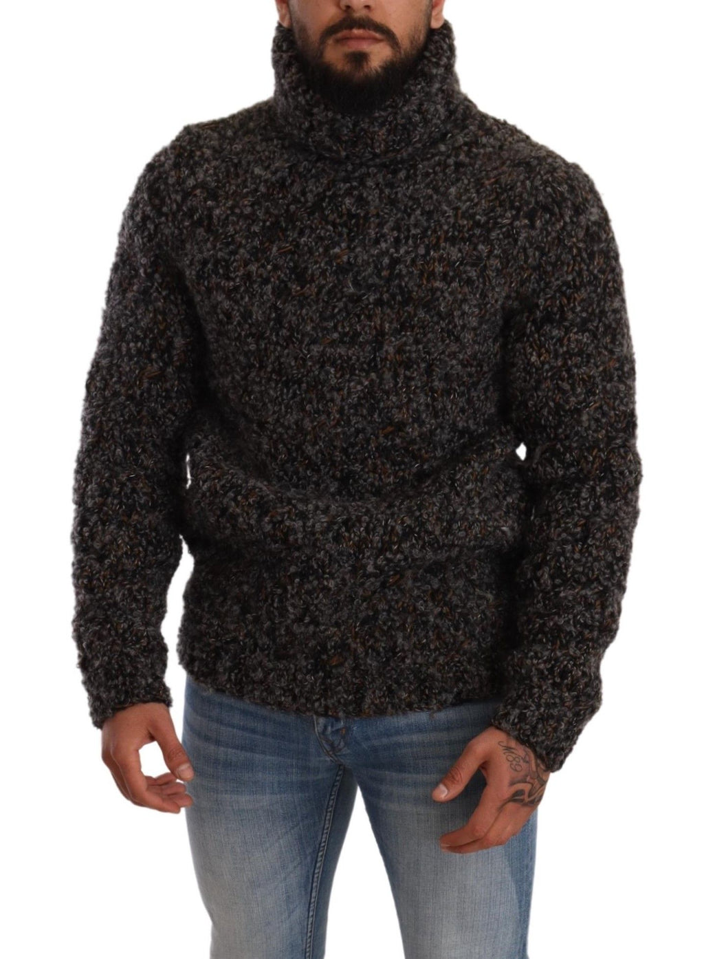 Dolce & Gabbana Grey Turtleneck for Men additional view