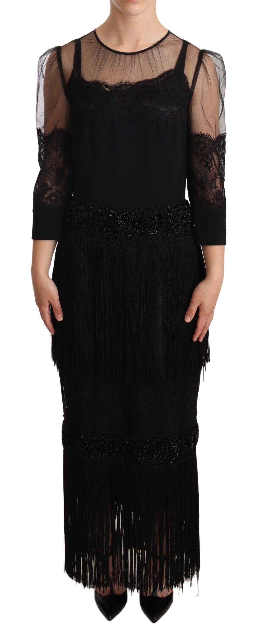 Dolce & Gabbana Black Long Dress for Women
