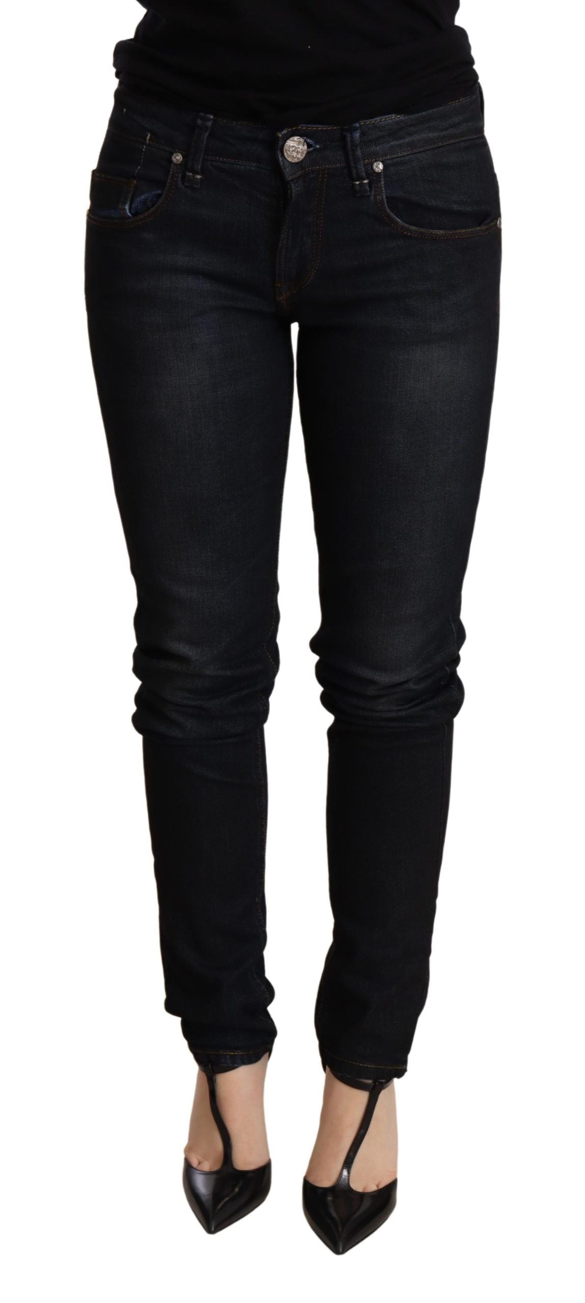 Acht Blue Skinny Jeans for Women
