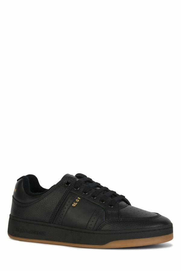 Saint Laurent Black Low Top Sneakers for Men alternate view