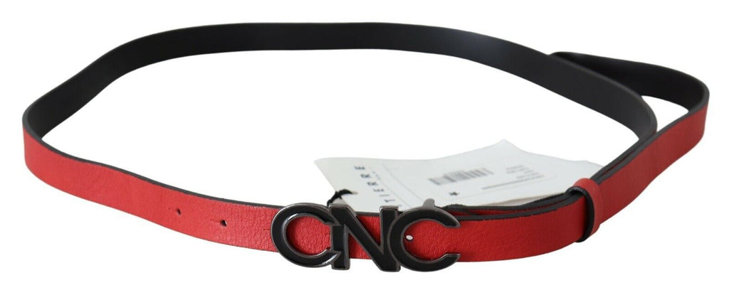 Costume National Red High Waist Belts for Women detail view