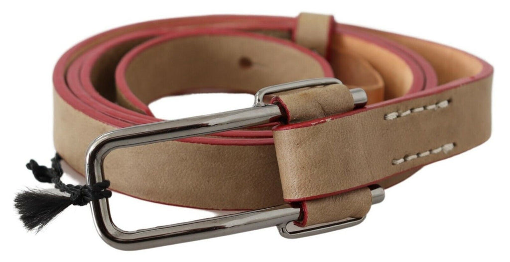 Costume National Beige High Waist Belts for Women detail view