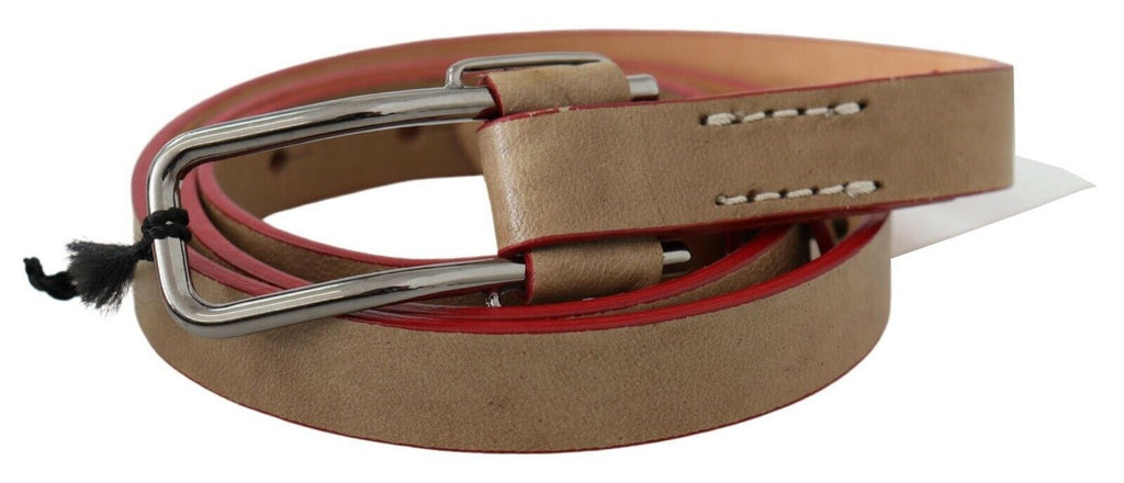 Costume National Beige High Waist Belts for Women