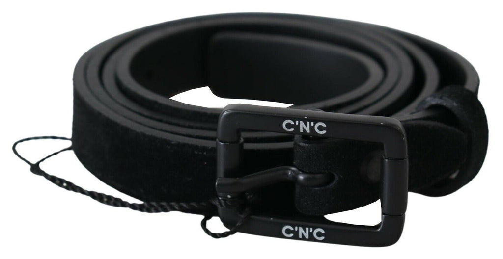 Costume National Black High Waist Belts for Women detail view