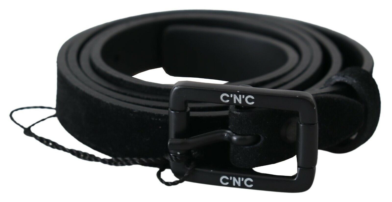 Costume National Black High Waist Belts for Women detail view