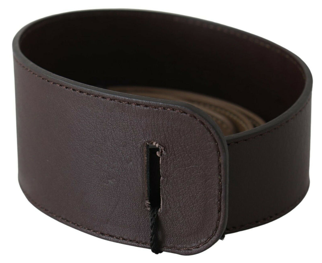 GF Ferre Brown High Waist Belts for Women