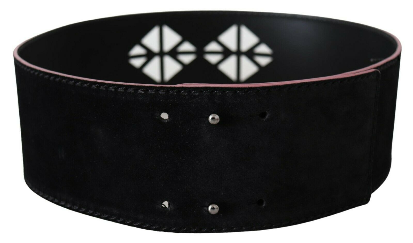 Costume National Black High Waist Belts for Women detail view