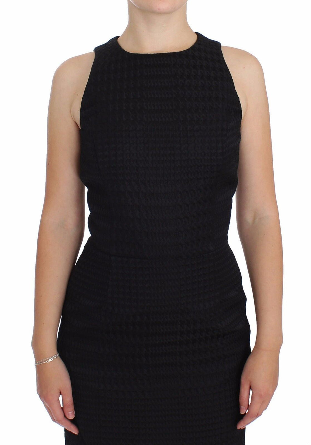 DAIZY SHELY Black Midi Dress for Women side view