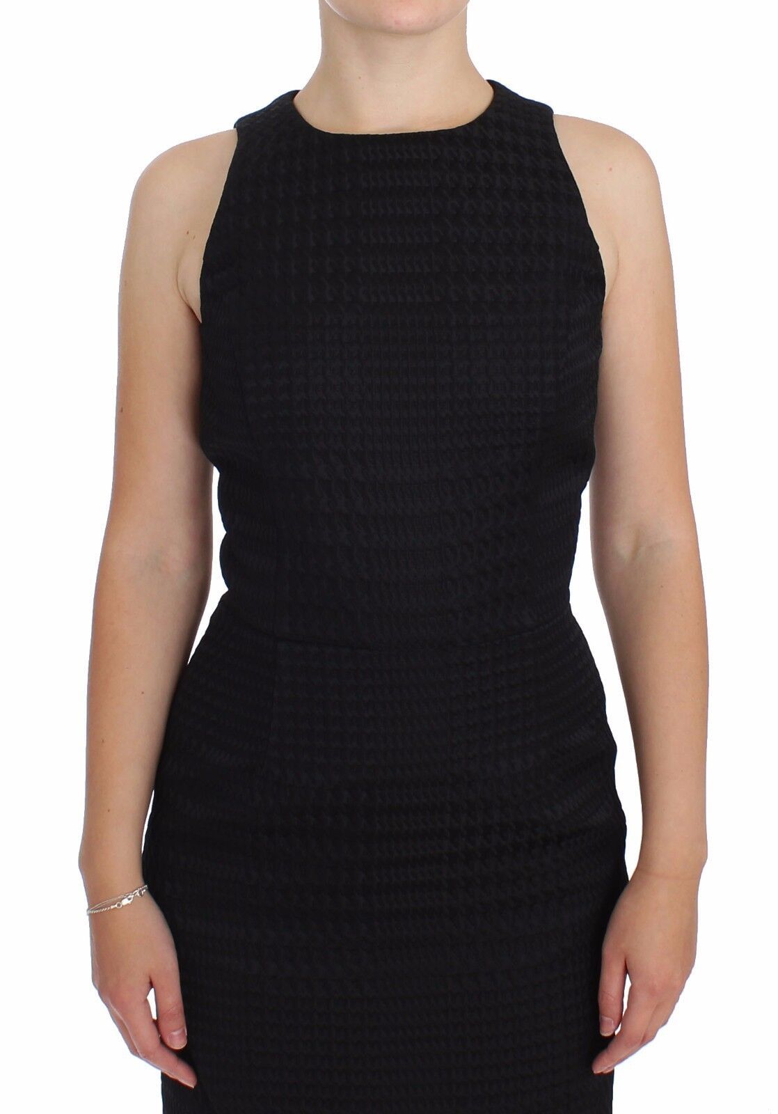 DAIZY SHELY Black Midi Dress for Women side view