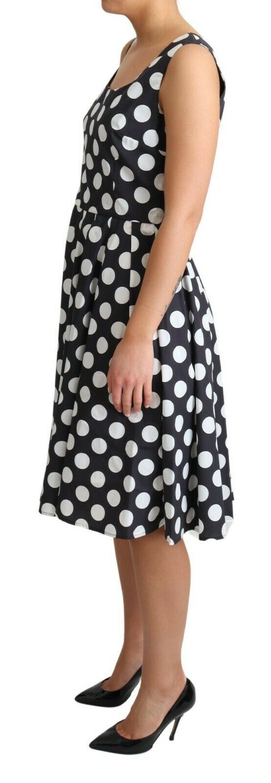 Dolce & Gabbana Blue Midi Dress for Women detail view