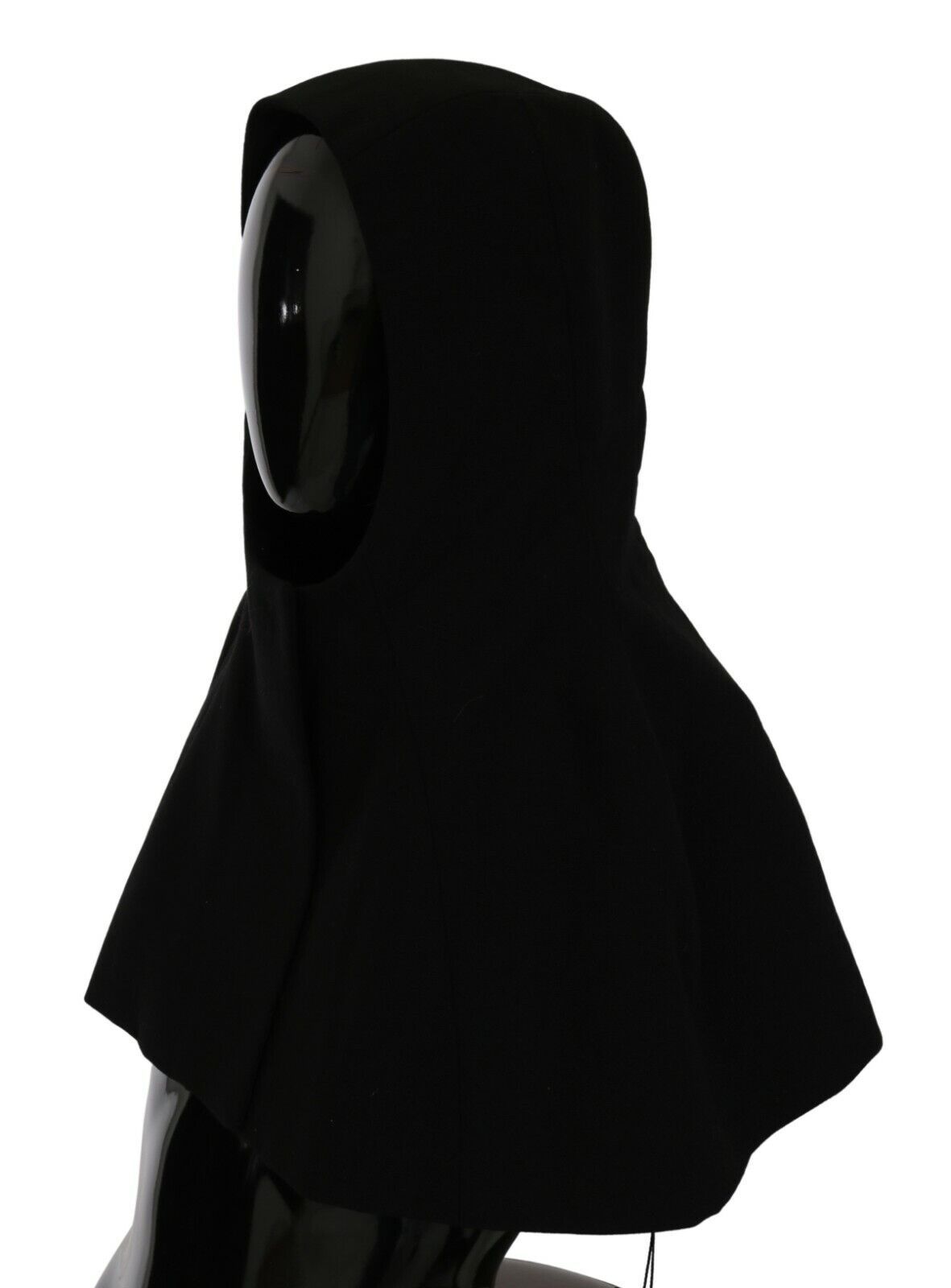 Écharpe-cagoule Dolce & Gabbana en laine noire