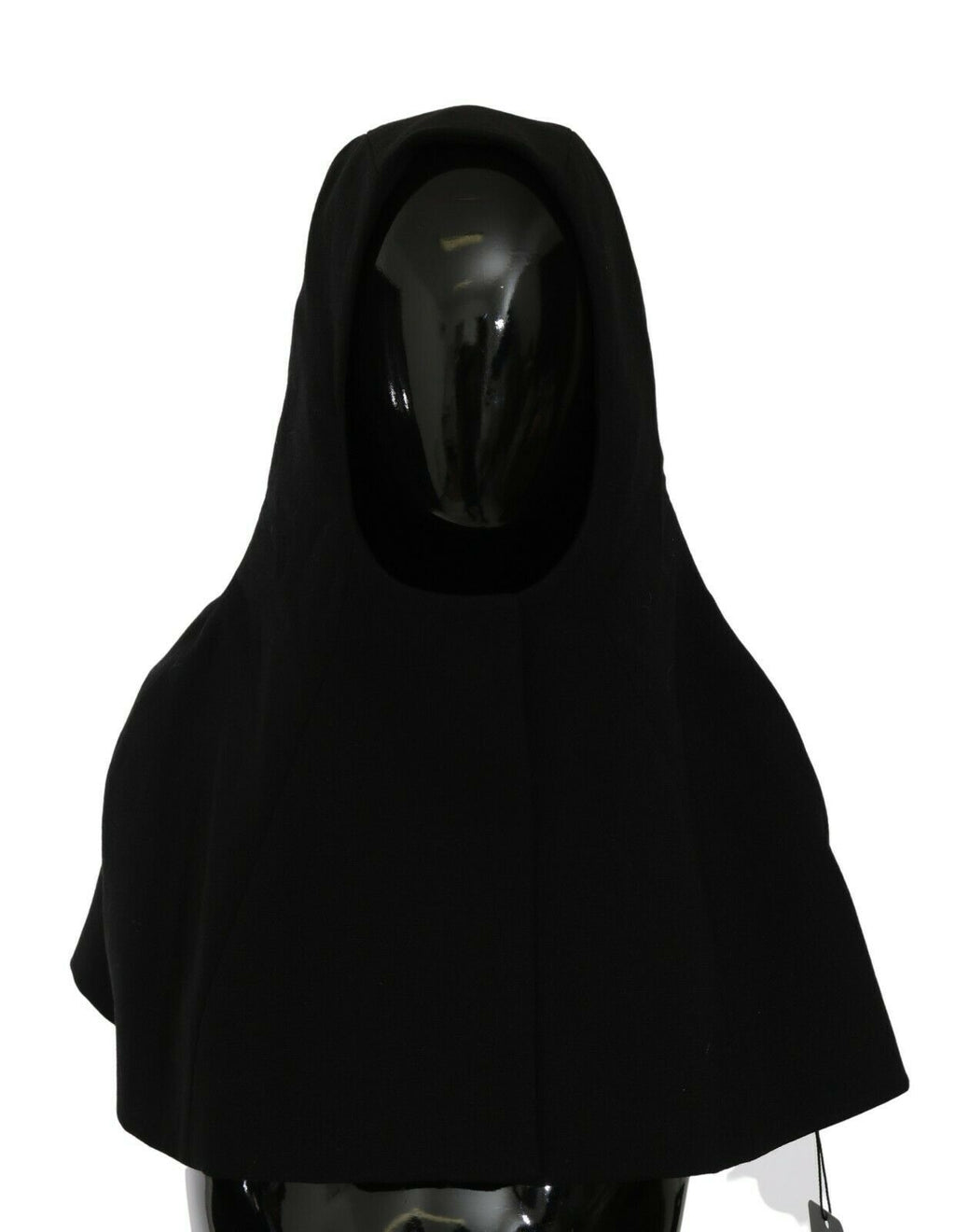 Écharpe-cagoule Dolce & Gabbana en laine noire