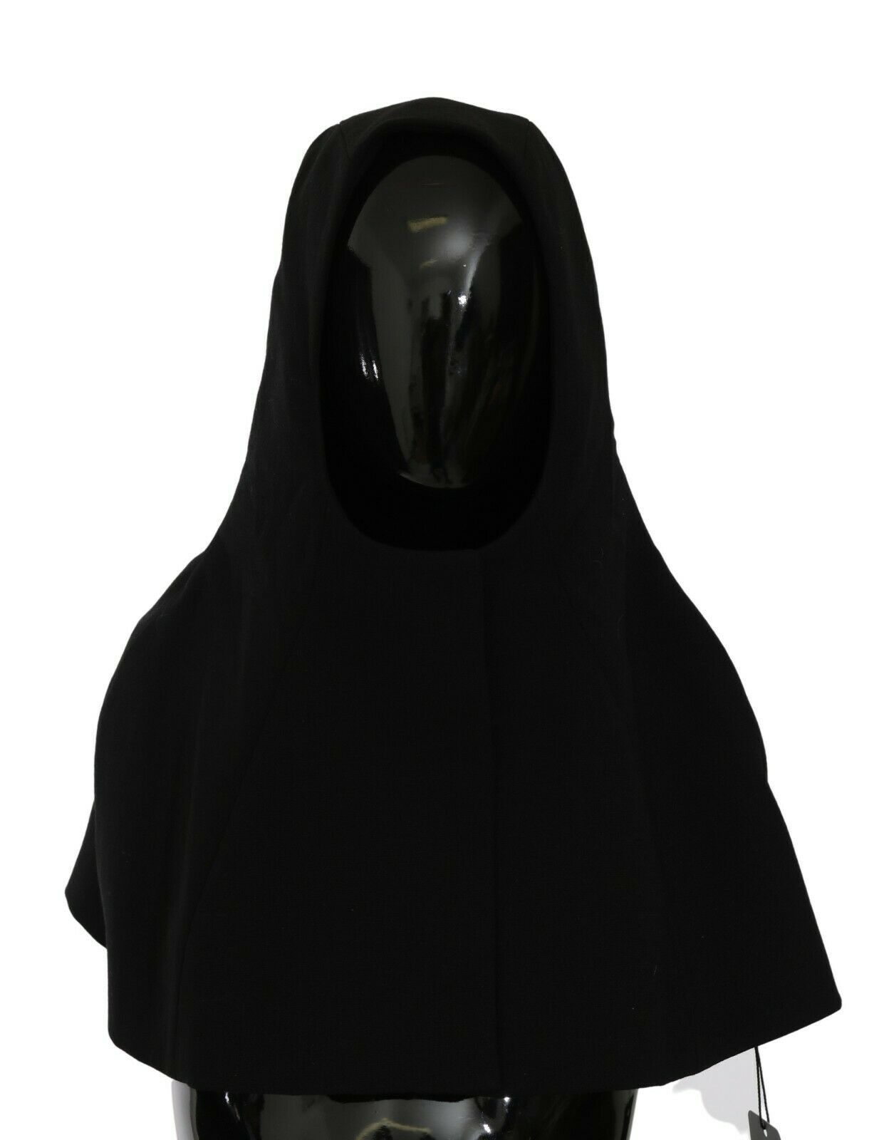 Écharpe-cagoule Dolce & Gabbana en laine noire