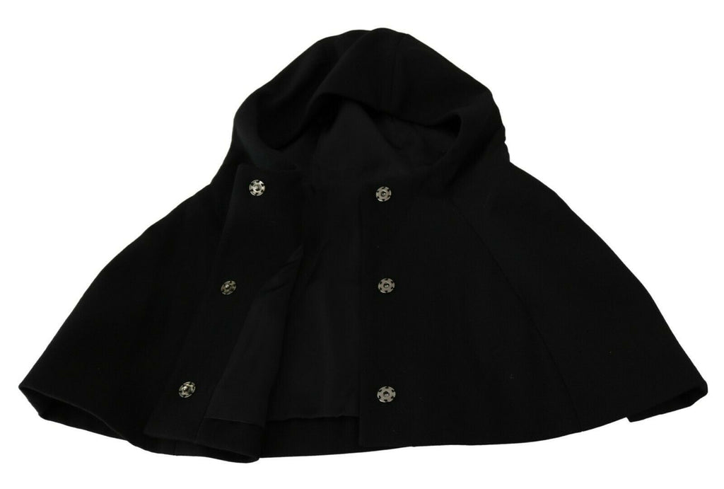 Écharpe-cagoule Dolce & Gabbana en laine noire