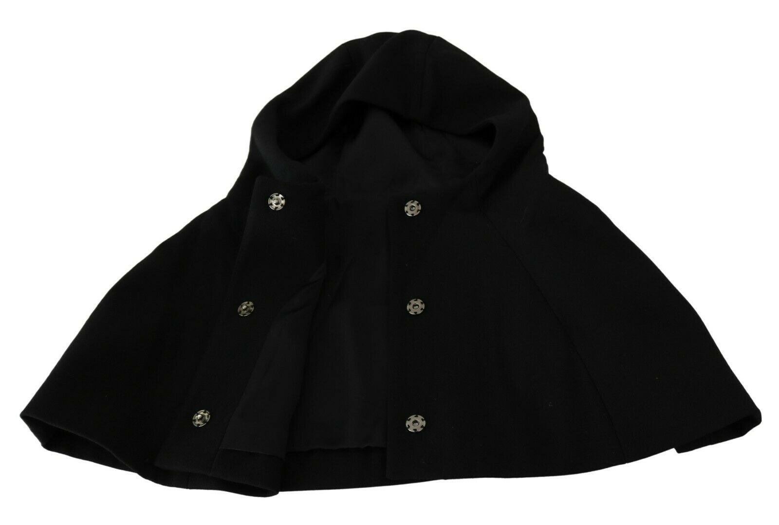 Écharpe-cagoule Dolce & Gabbana en laine noire