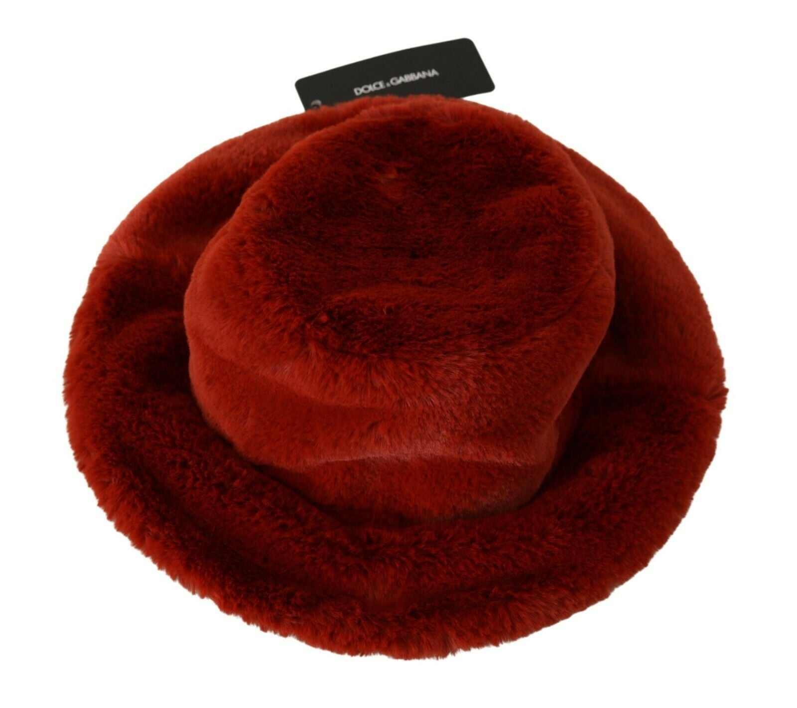 Dolce & Gabbana Red Bucket Hats for Women side view