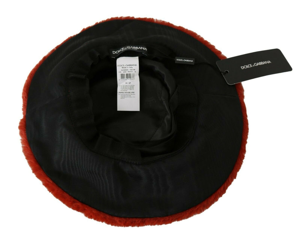 Dolce & Gabbana Red Bucket Hats for Women additional view
