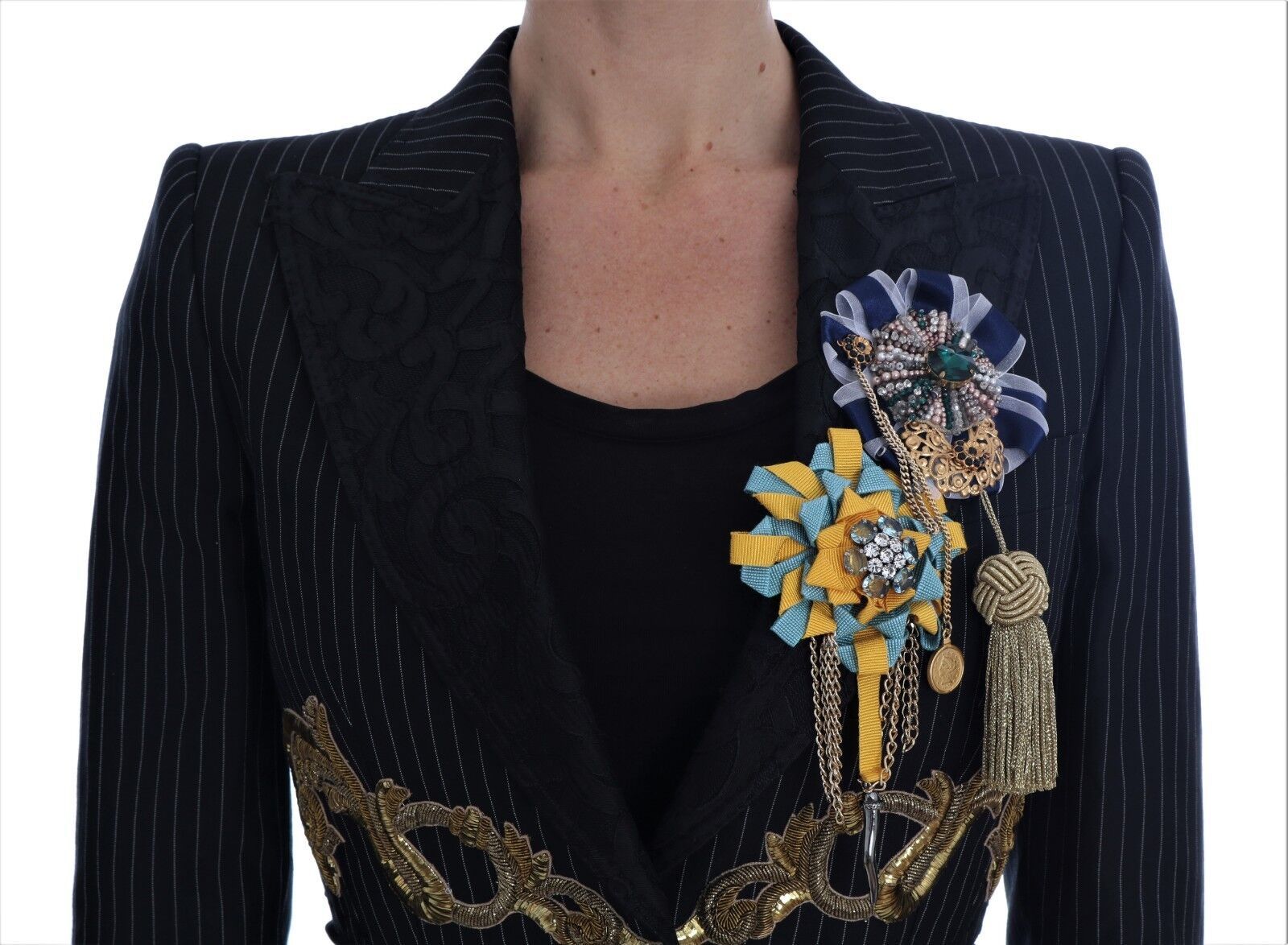 Dolce & Gabbana Multicolor Blazer for Women side view