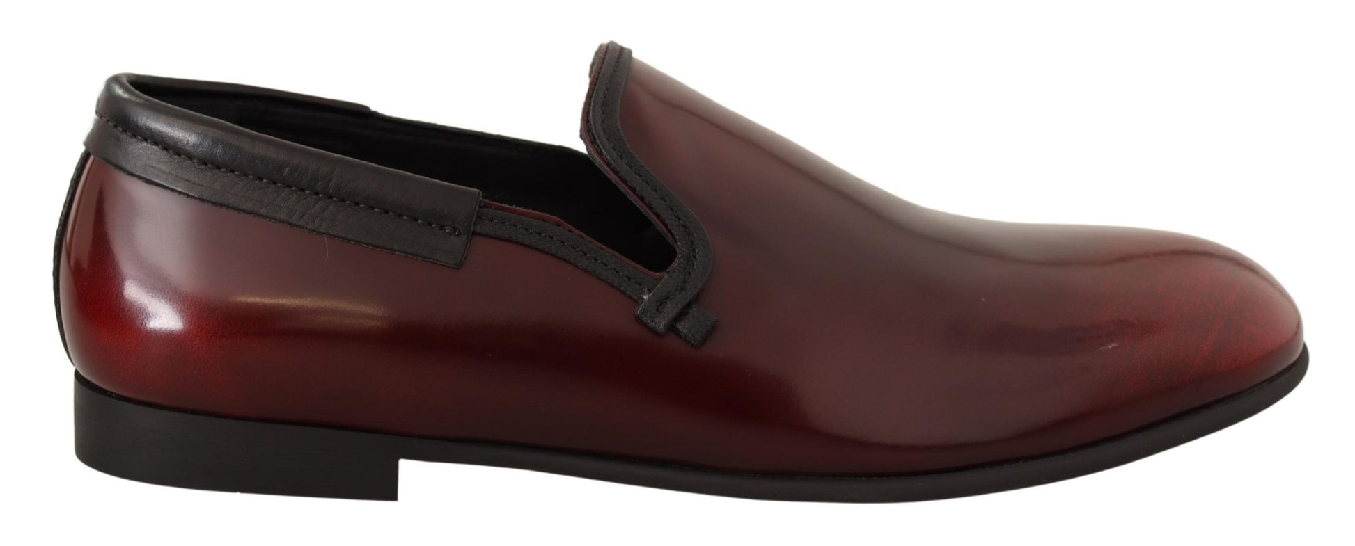 Dolce & Gabbana Red Slip On Loafers for Men