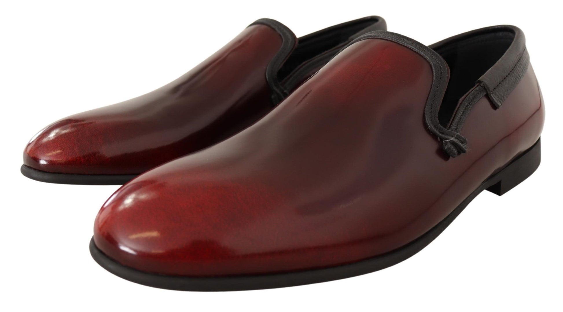 Dolce & Gabbana Red Slip On Loafers for Men additional view