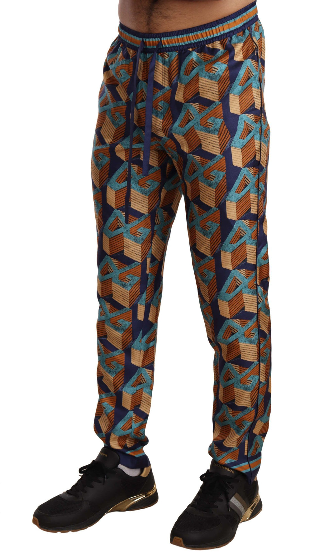 Dolce & Gabbana Multicolor Athletic Pants for Men alternate view