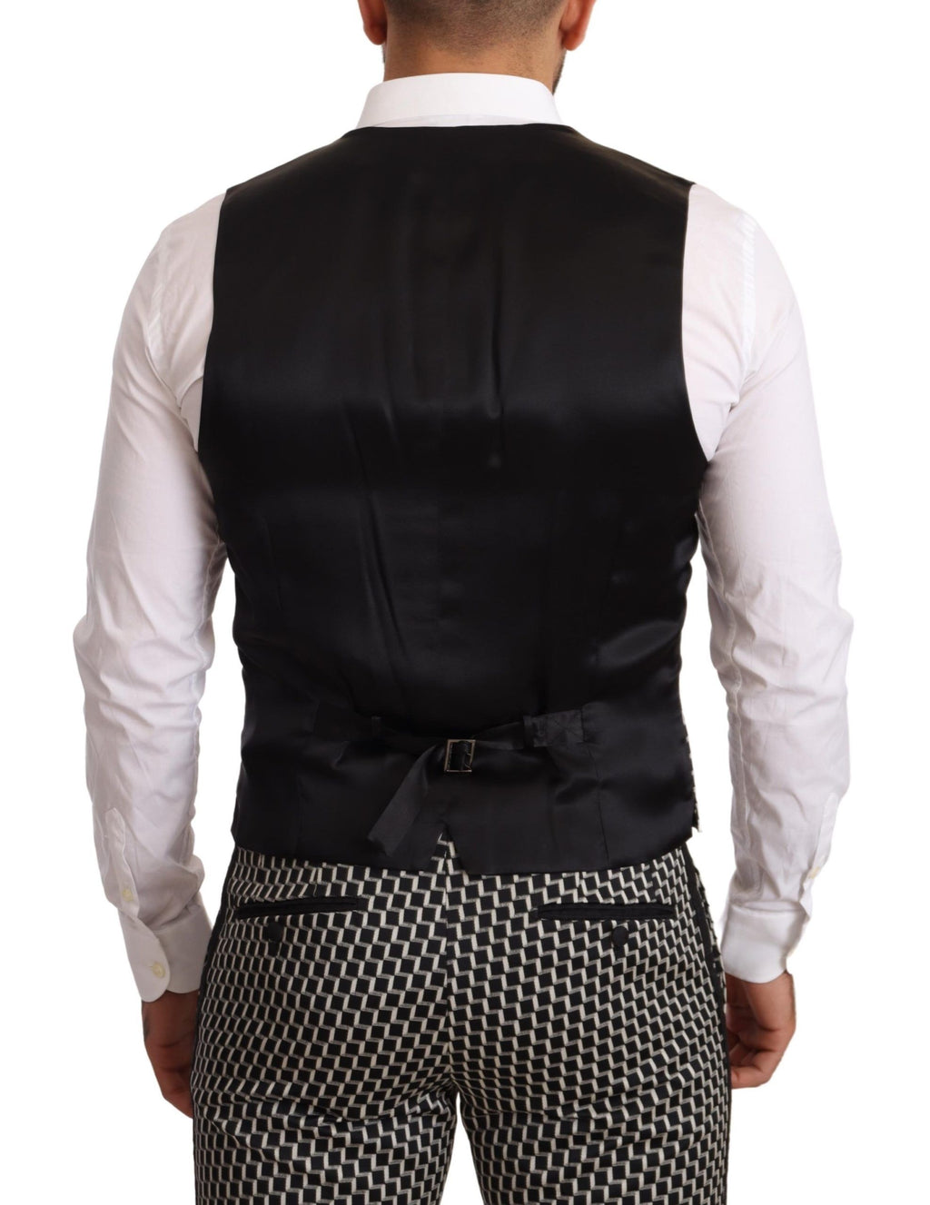 Dolce & Gabbana Black Three Piece Suits for Men alternate view