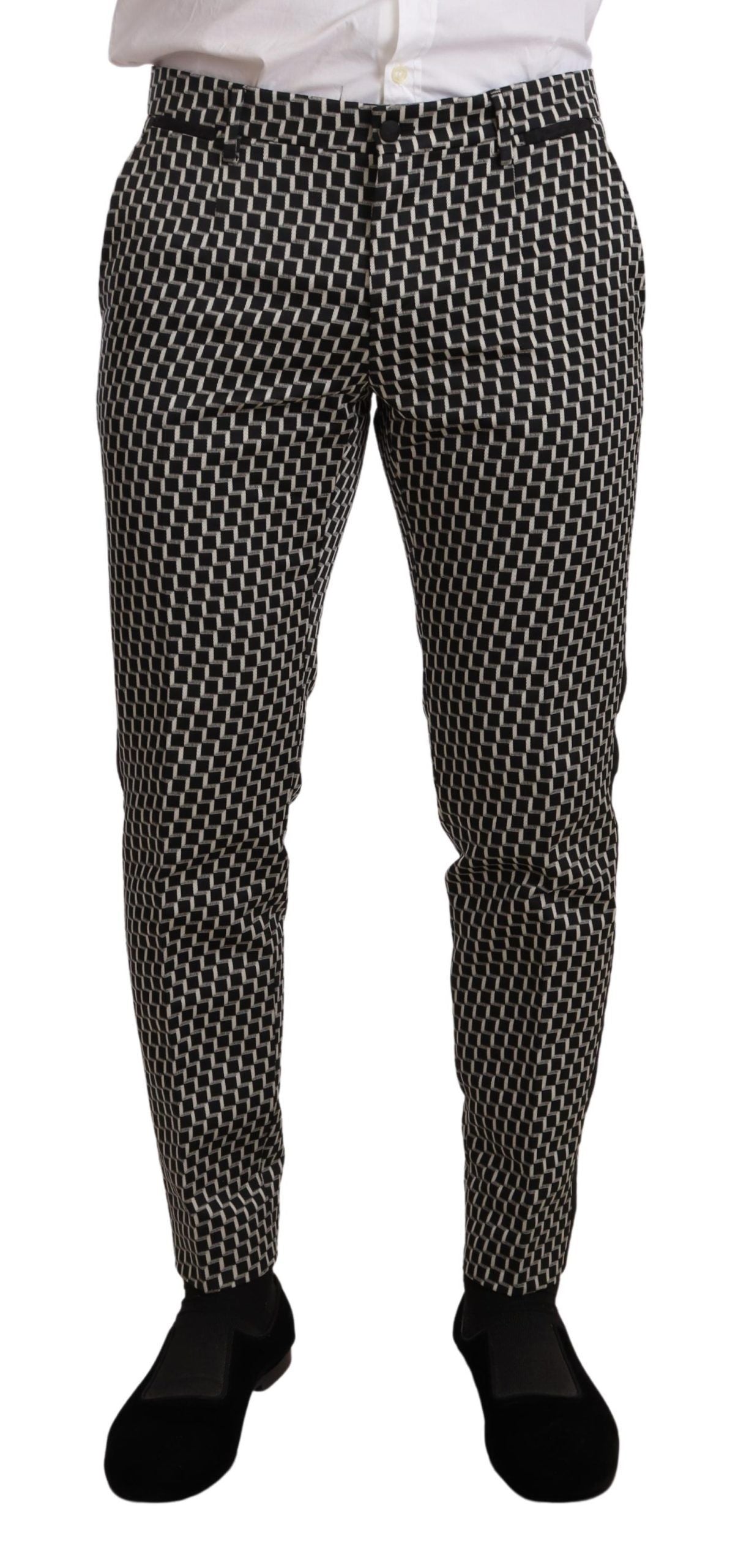 Dolce & Gabbana Black Three Piece Suits for Men detail view