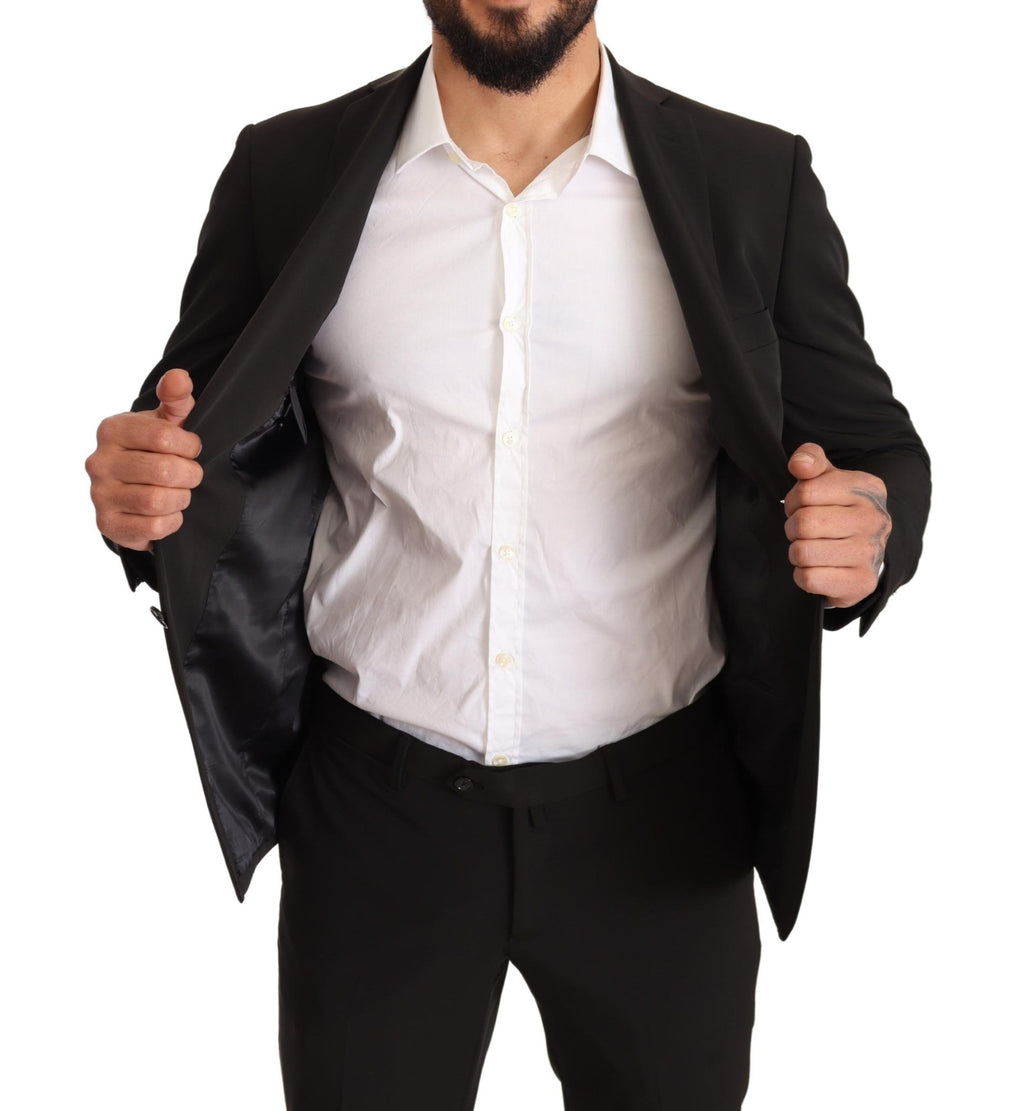 Domenico Tagliente Black Two Piece Suits for Men alternate view