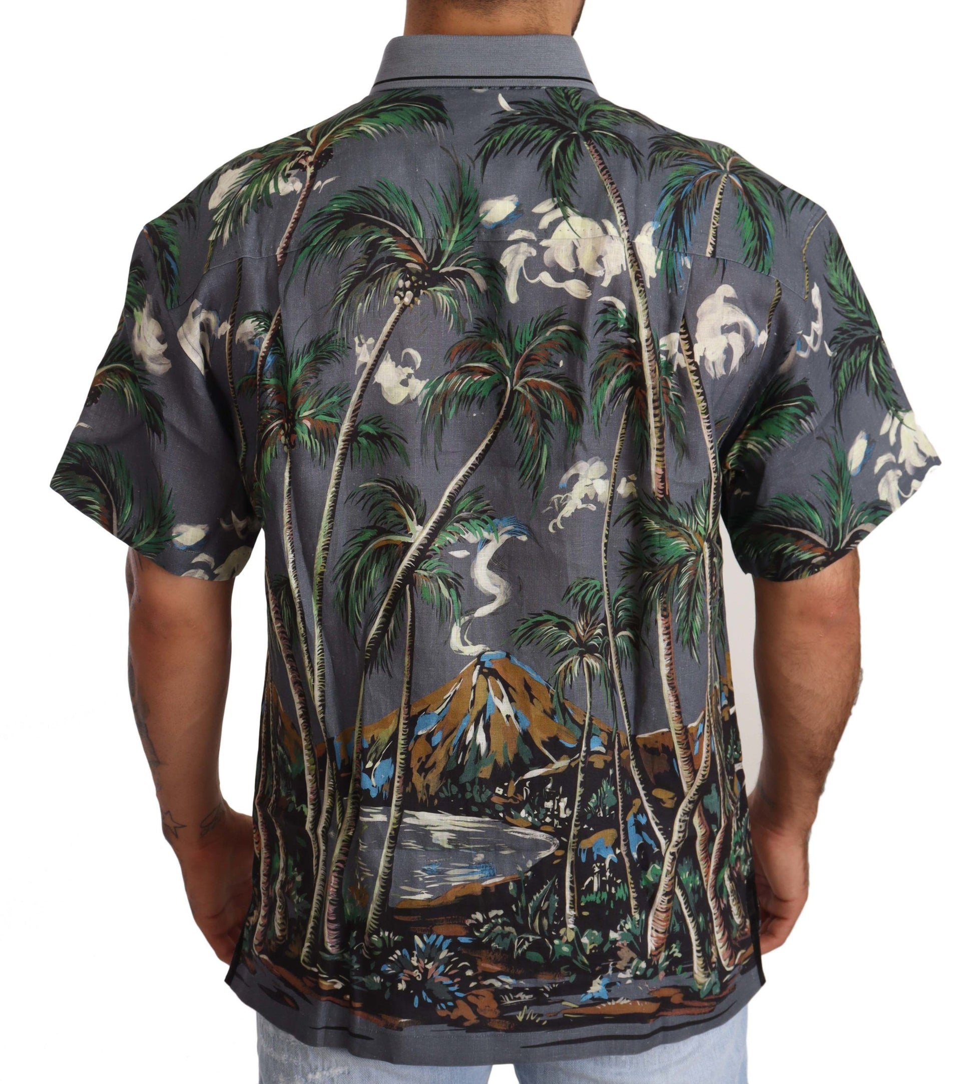 Dolce & Gabbana Grey Shortsleeve for Men detail view