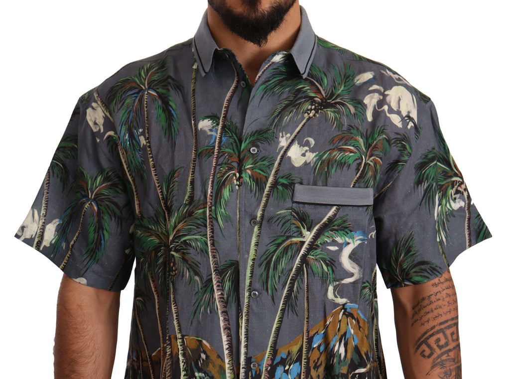 Dolce & Gabbana Grey Shortsleeve for Men side view