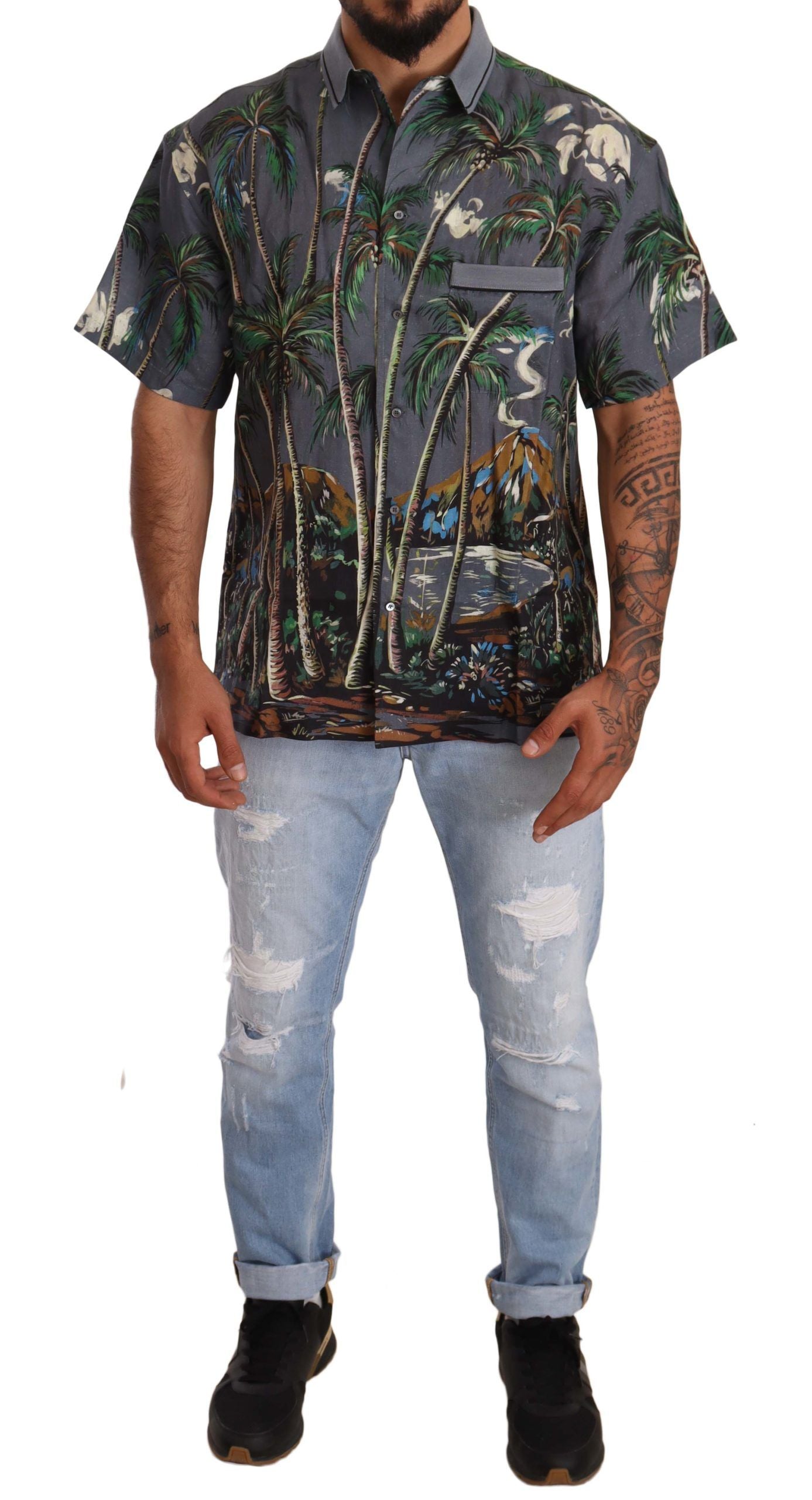 Dolce & Gabbana Grey Shortsleeve for Men additional view