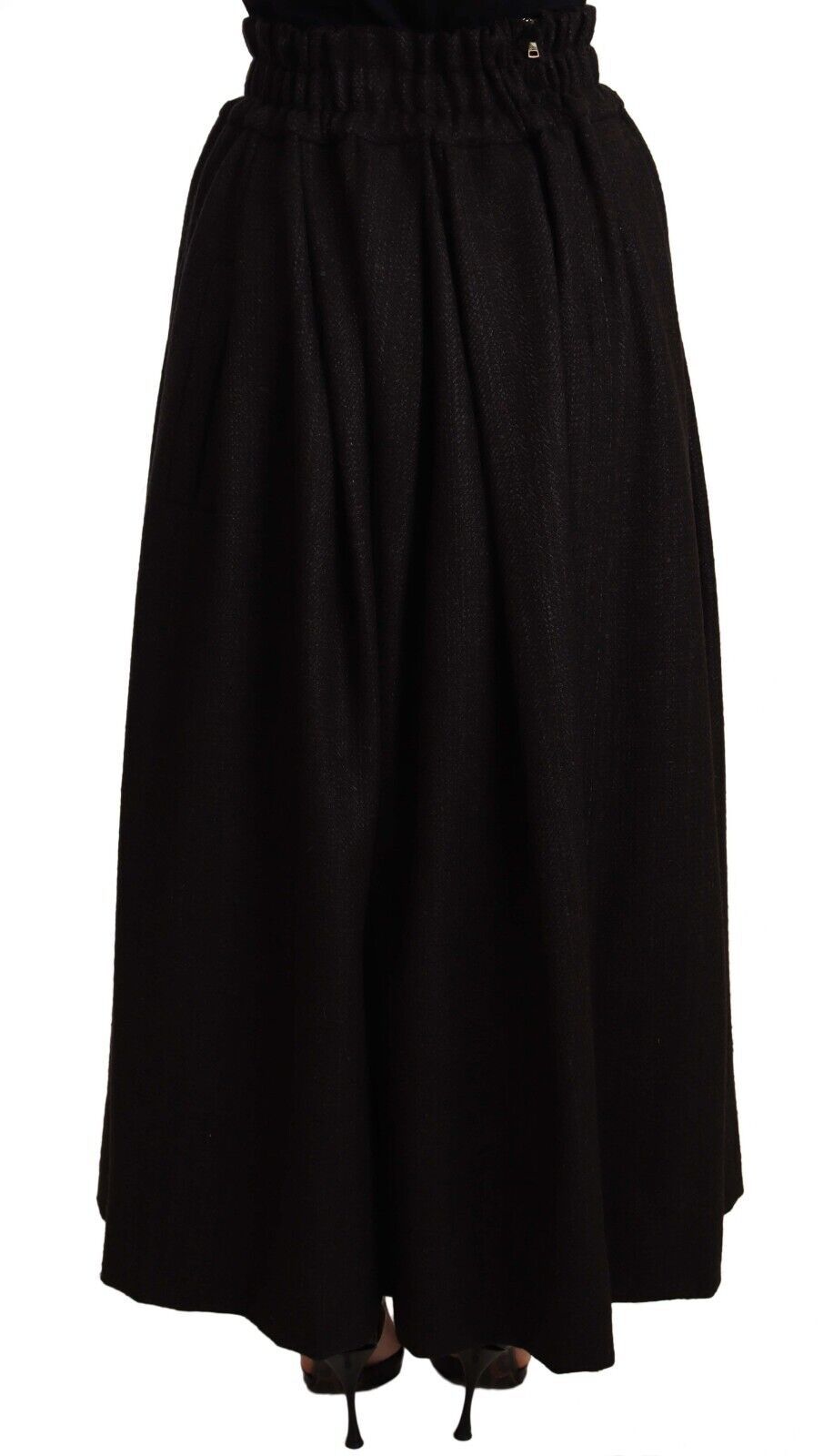 Dolce & Gabbana Black Long Skirt for Women detail view