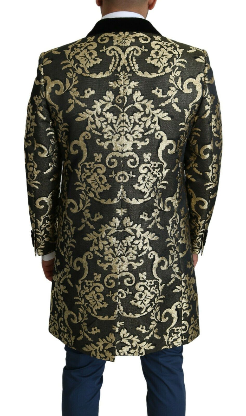 Dolce & Gabbana Black Coat for Men detail view